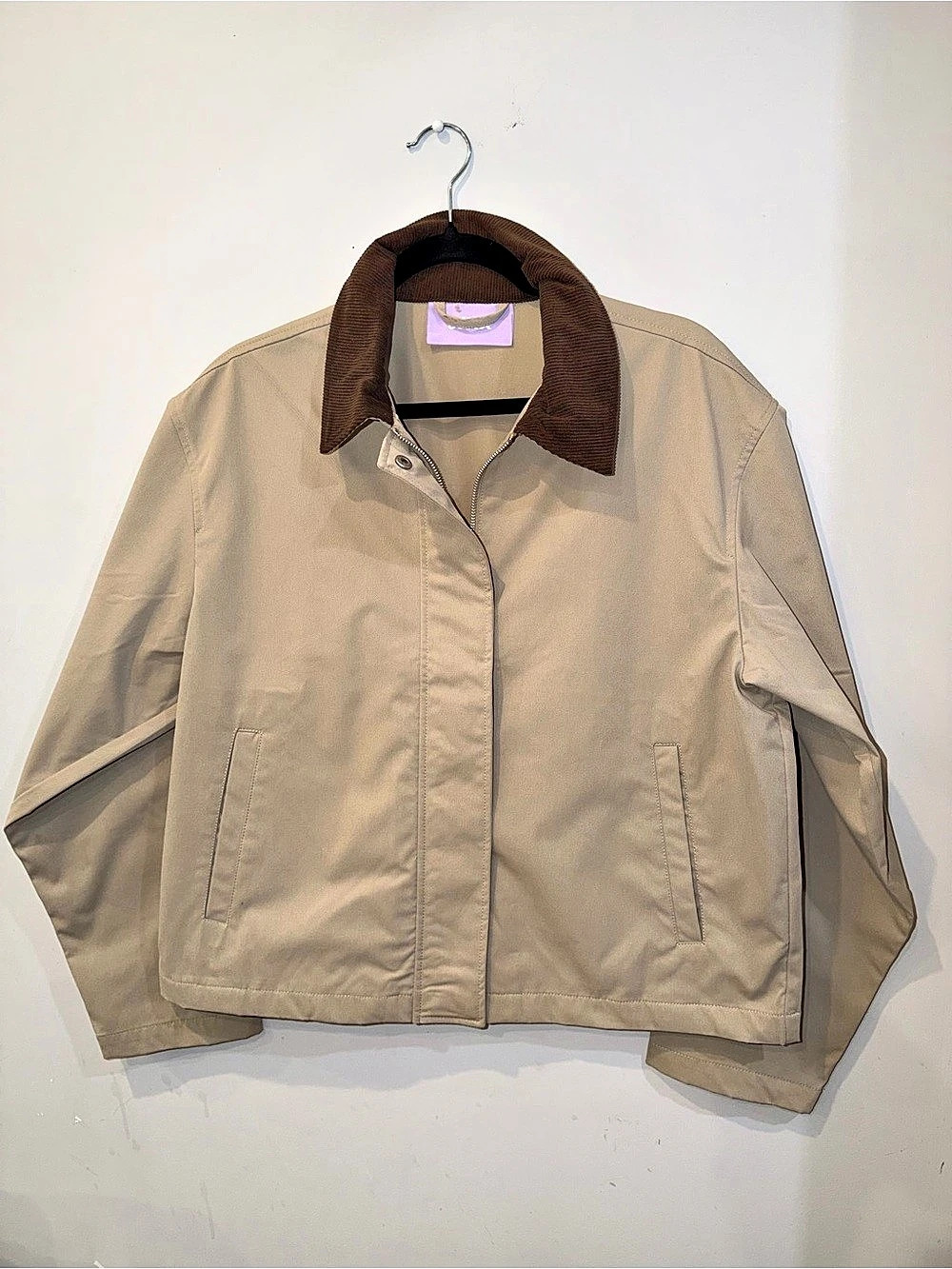 Beige Utility Jacket